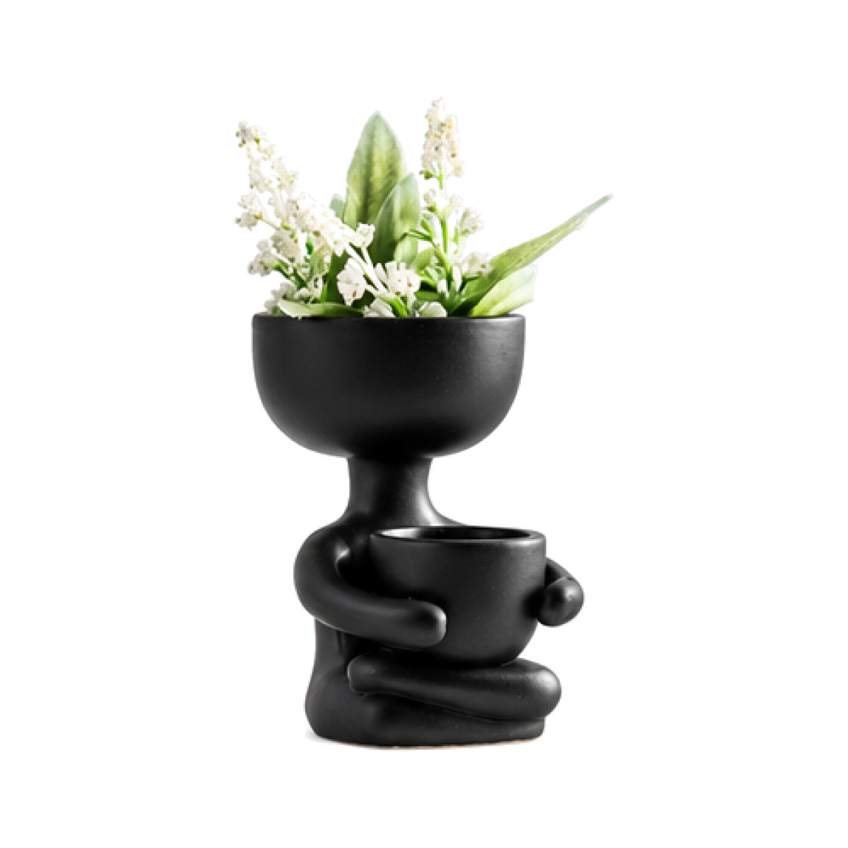 Ceramic Figure Succulent Pot - Image 2